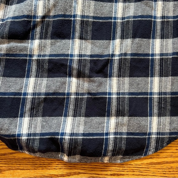 Aritzia TNA Blue Plaid Flannel - Picture 9 of 14